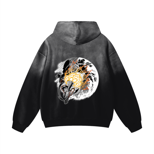 heavyweight fade hoodie