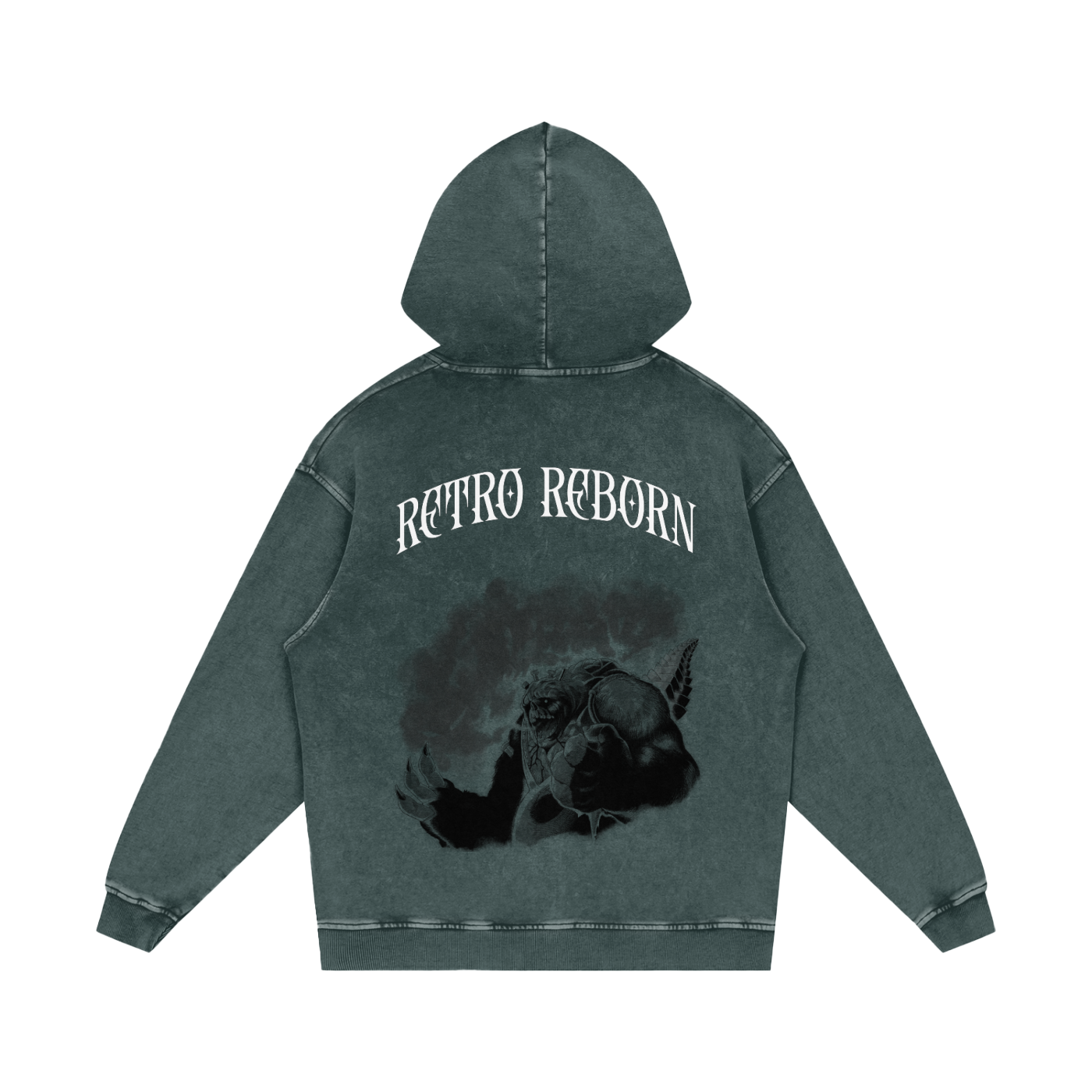 acid wash heavyweight tee