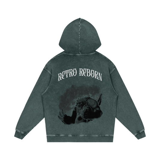 acid wash heavyweight tee